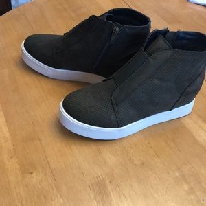 - Soda Wedge Sneakers